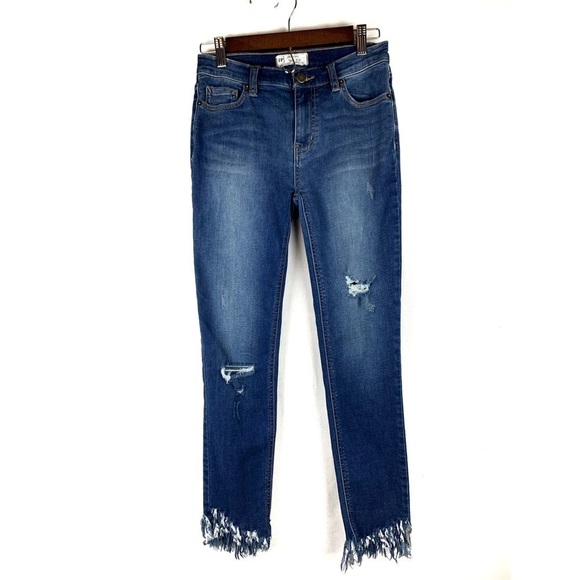 Free People Great Heights frayed distressed jeans, size 26 - Picture 4 of 8